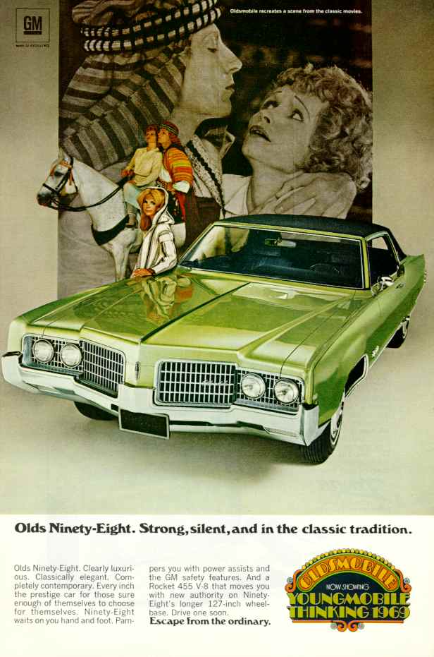 1969 Oldsmobile Auto Advertising